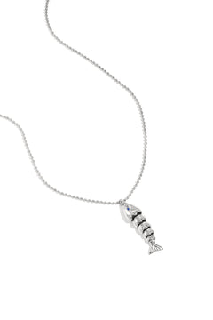 Elegant Fish Pendant Necklace, Simple Yet Stylish
