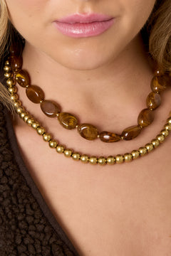 Kleurrijke kralenketting