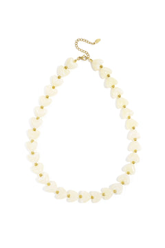 Kralenketting met hartjes