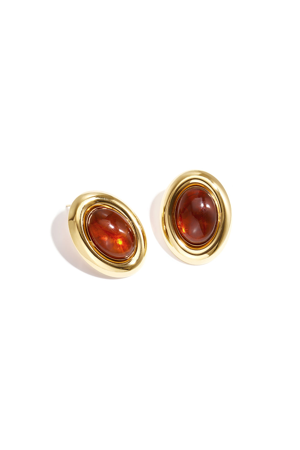 Livia Oval Statement Oorbellen
