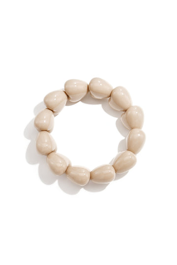Armband Met Chunky Harten Kralen