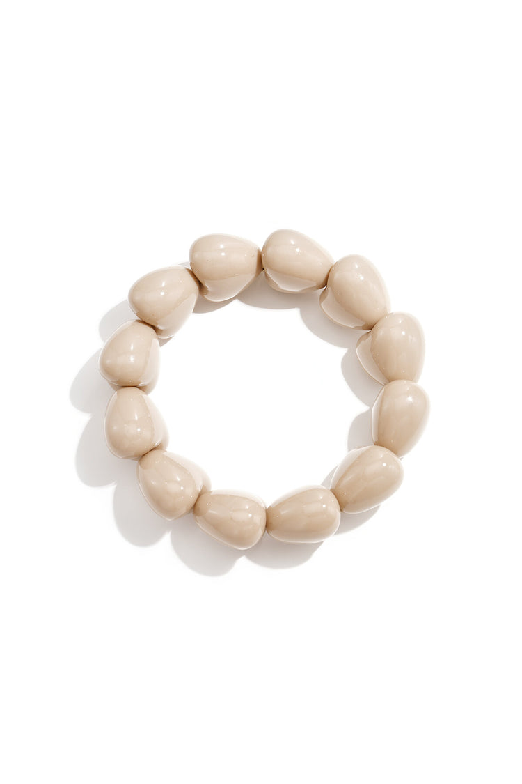 Armband Met Chunky Harten Kralen