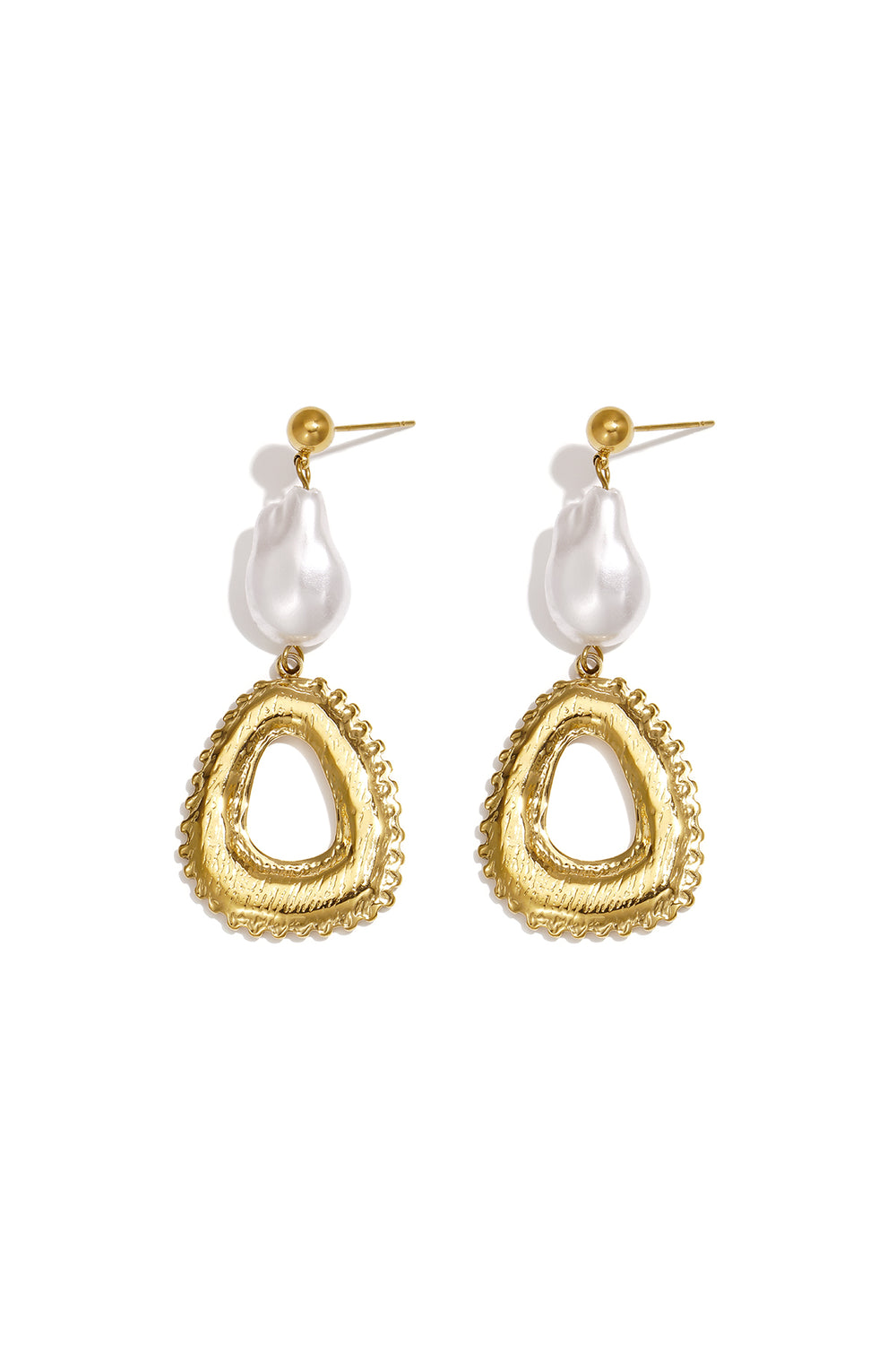 Valentina Oval Statement Oorbellen