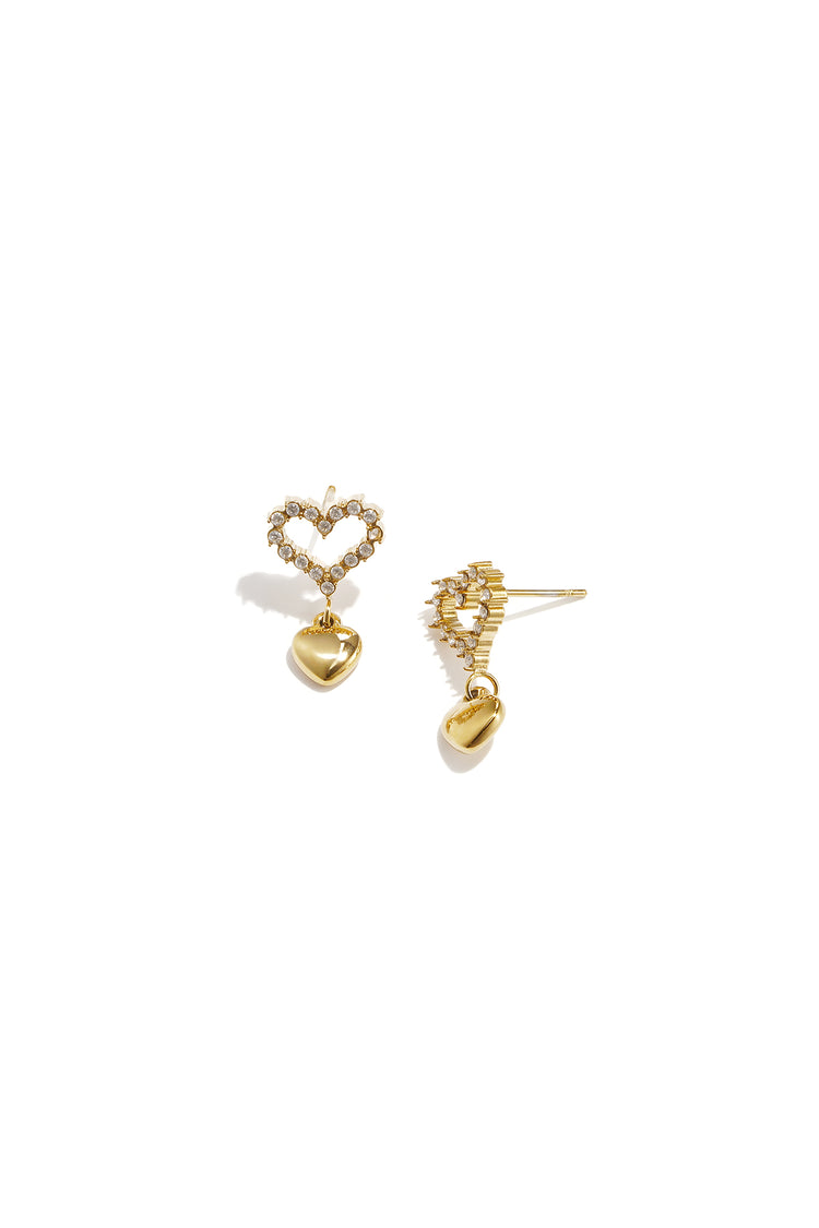 Amélie Heart Stud Oorbellen