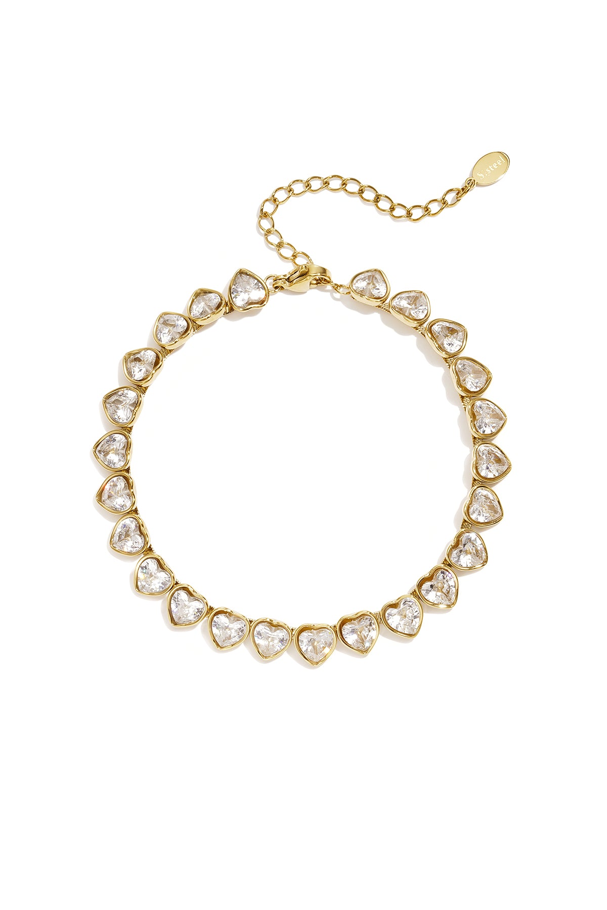 Céleste Heart Armband