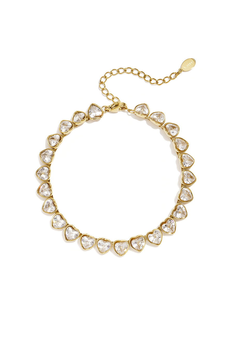 Céleste Heart Armband