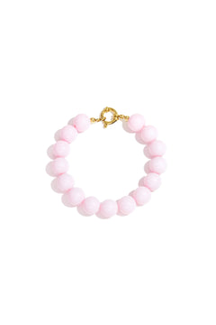 Armband Met Medium Kralen En Frontsluiting-12Mm