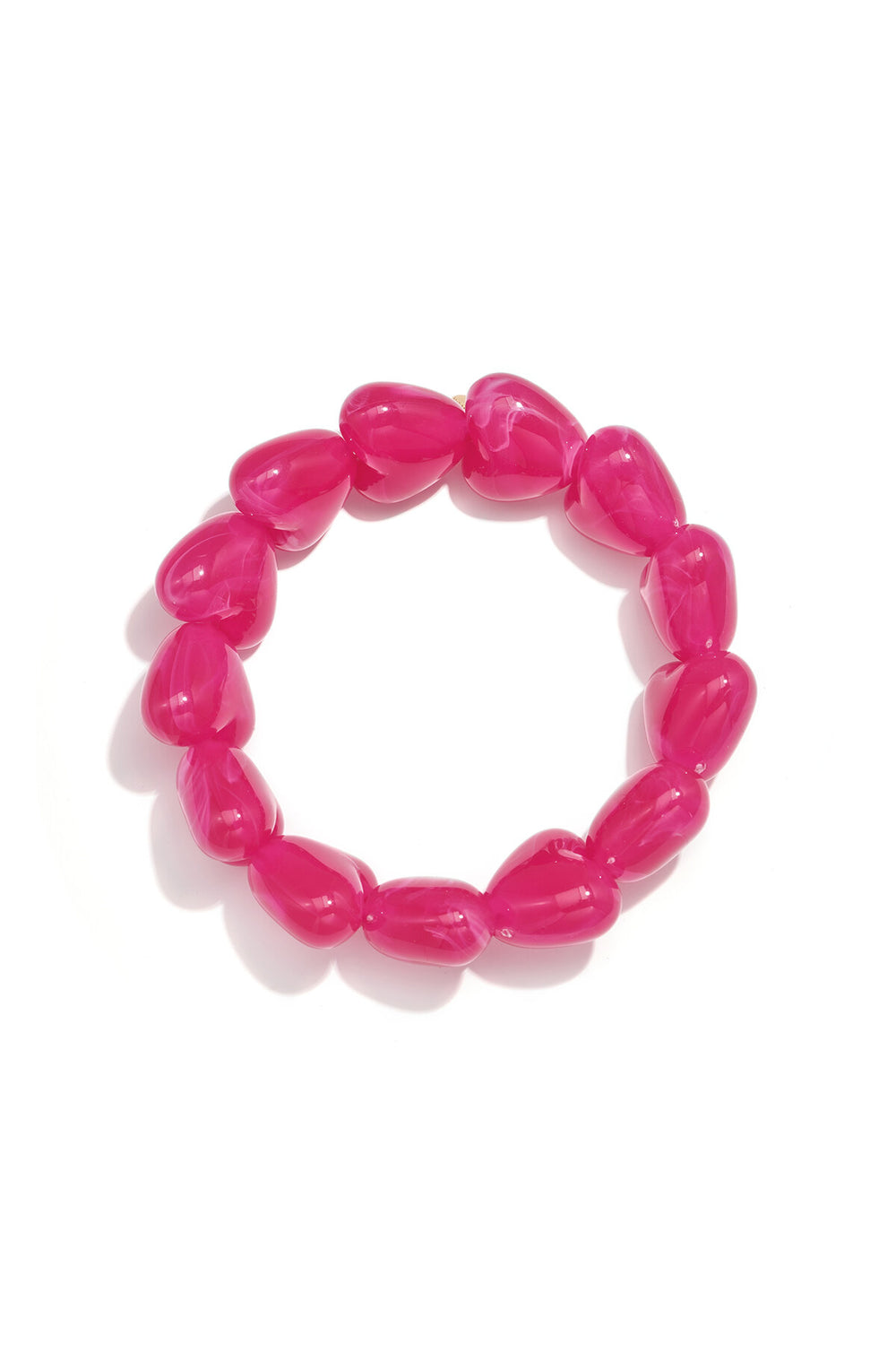 Kralen Armband Met Grote Harte Kralen