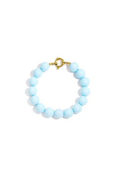 Armband Met Medium Kralen En Frontsluiting-12Mm