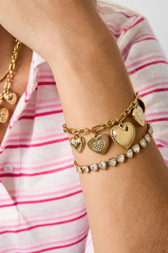 Céleste Heart Armband