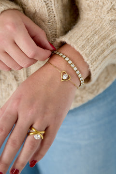 Léa Zircon Armband