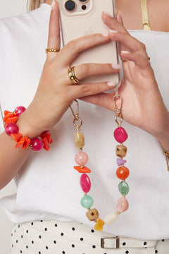 Telefoonketting Met Kralen